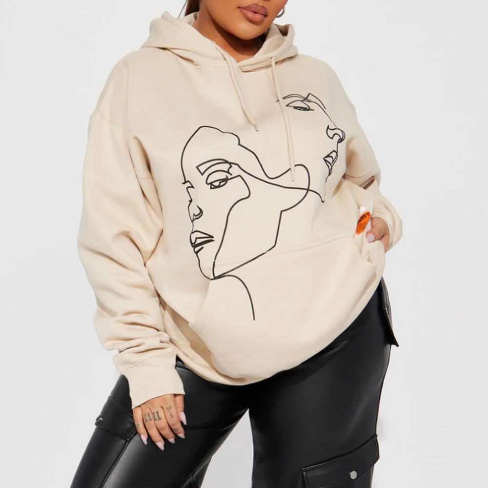 Fashion Nova Twin Flame Hoodie View 4